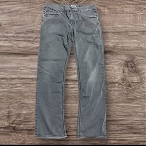 BKE Jake Jeans Mens 34R 34x32 Gray Straight Leg Denim Stretch Casual Classic